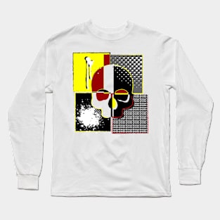 Skull Color Long Sleeve T-Shirt